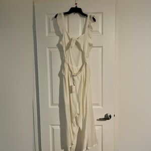 Flawless brand white ruffled romper